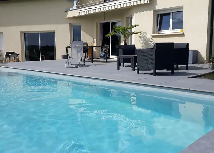 Calme Avec Piscine - L'echappee Belle Ubytování v soukromí Cavagnac